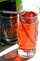 Un kir royal sans alcool